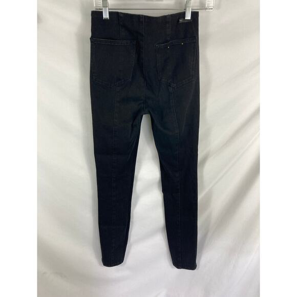 Pilcro and the Letterpress High Rise Denim Legging Black Size 28 Tall - Picture 4 of 4